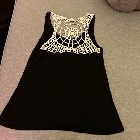 “I Lit The Black Flame Candle” Hocus Pocus Tank Top - Picture 3 of 5